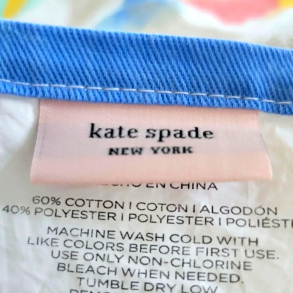Kate Spade Painted Floral Shower Curtain